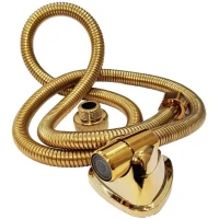 شلنگ توالت برنجی طلامات