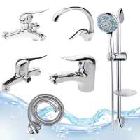 شیرآلات 6تکه دنیز کروم