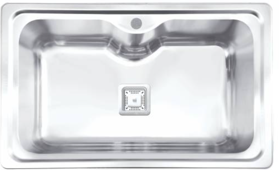 سینک فانتزی توکار SA54 سایز 52×82/5 عمق 23